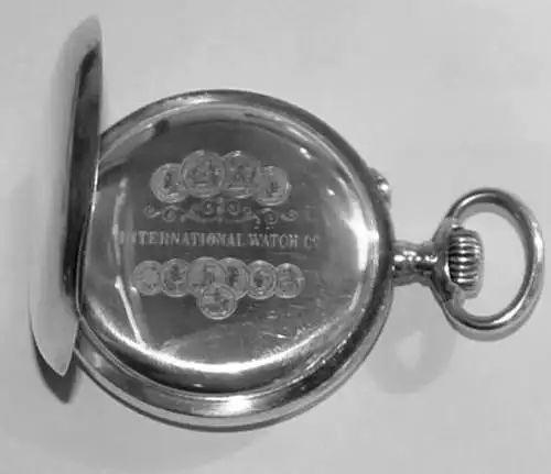 Taschenuhr, IWC , Silber 50 mm, Geh. Nr.269162, Werk Nr. 255382, um 1900