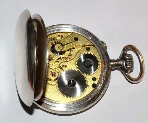 Taschenuhr, IWC , Silber 50 mm, Geh. Nr.269162, Werk Nr. 255382, um 1900