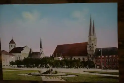 Fotografie hinter Glas, Altötting, gerahmt, verglast