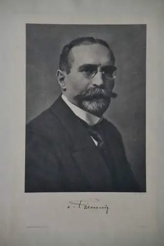 Lithografie, Portrait, Georg von Breuning, etwa 1930