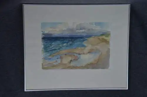 Aquarell, Meer, sign., dat. H. Schmitt, 86