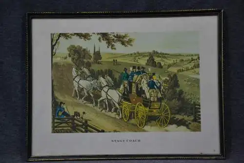 Lithografie, Stage Coach