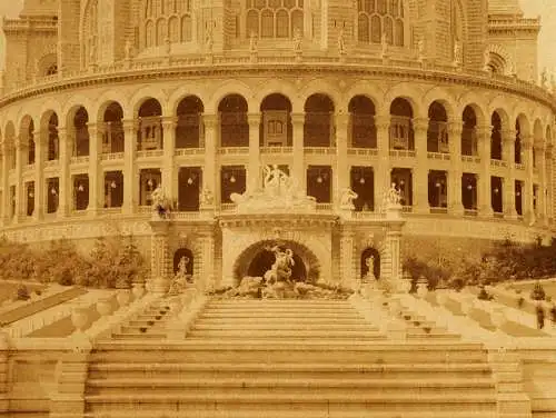 Fotografie,Frankreich,Paris, Palais du Trocadero,ca 1890