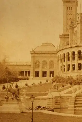 Fotografie,Frankreich,Paris, Palais du Trocadero,ca 1890