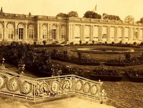 Versailles,Le Grand Trianon ,X.Phot,Fotografie,groß,ca 1880,Frankreich