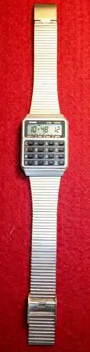 Vintage Armbanduhr,Anker,Quartz, mit RechnerDeutschland,Alarm Chronograph,Stahl