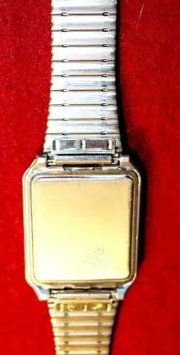 Vintage Armbanduhr,Anker,Quartz, mit RechnerDeutschland,Alarm Chronograph,Stahl