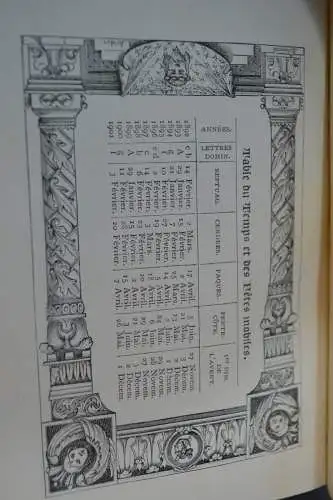 Religiöses Buch, Brevier, Missel des Evangelistes, 1902, filigr.Silberverschluß