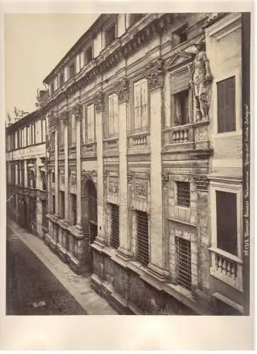 Photographie Vicenza – Palazzo Valmarana, ca. 1875