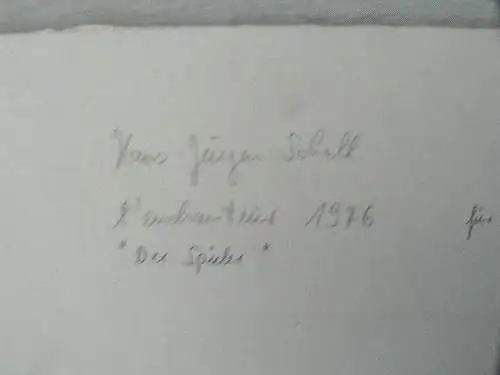 Grafik,Radierung,Hans Jürgen Schall,"Der Spieler" gew. Jessica Swanson