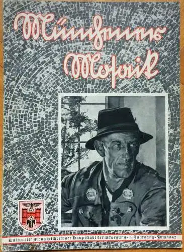 11 Hefte der Zeitschrift „MÜNCHENER MOSAIK" aus den Jahren 1941-1943