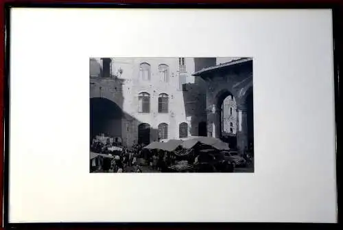 Bernhard Brodda,Fotografie, Siena, auf Papier,Nachlaßstempel, gerahmt, verglast