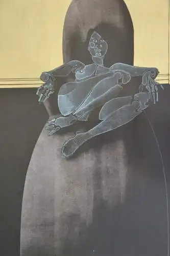 Original Farblithografie von Paul Wunderlich.Signiert u. bez. E.A., 56,0 x 75,5