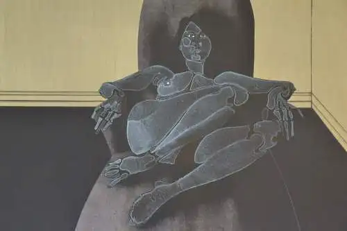 Original Farblithografie von Paul Wunderlich.Signiert u. bez. E.A., 56,0 x 75,5