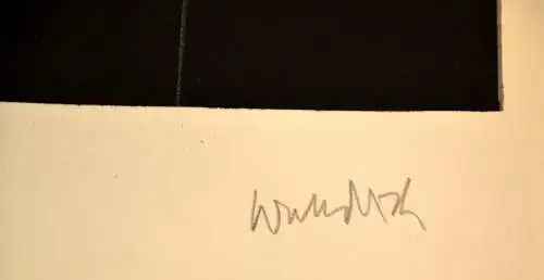 Original Farblithografie von Paul Wunderlich.Signiert u. bez. E.A., 56,0 x 75,5