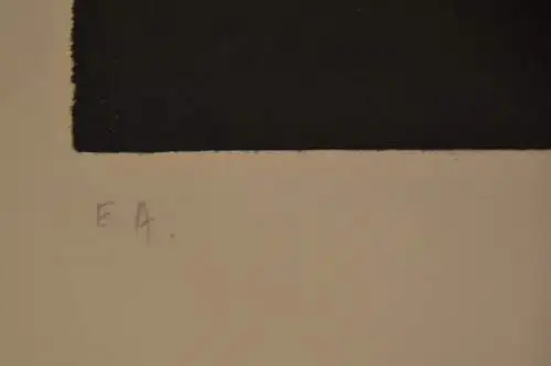 Original Farblithografie von Paul Wunderlich.Signiert u. bez. E.A., 56,0 x 75,5