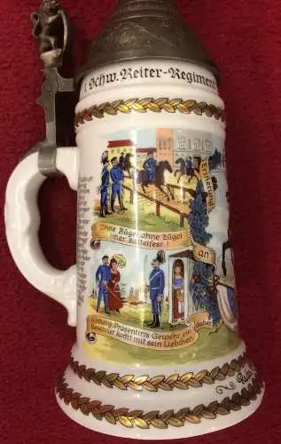 Reservistenkrug des Schwere Reiter-Regiment „Prinz Carl v. Bayern“ 3. Eskadron