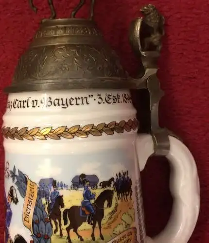 Reservistenkrug des Schwere Reiter-Regiment „Prinz Carl v. Bayern“ 3. Eskadron