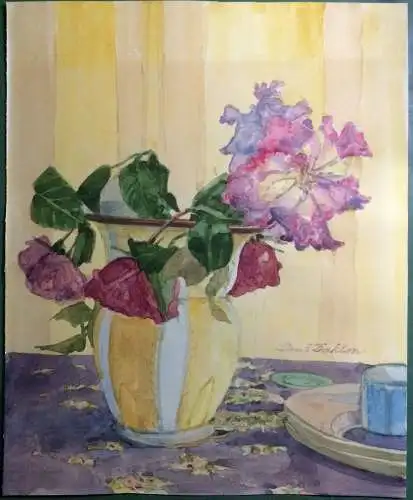 Aquarell Rosen von Paul Dahlen