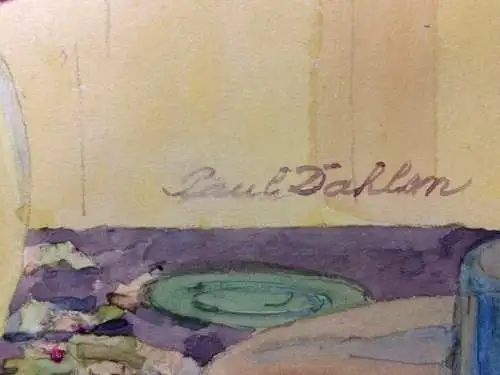 Aquarell Rosen von Paul Dahlen