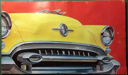 Originale OLDSMOBILE-Verkaufsbroschüre aus dem Jahr 1954