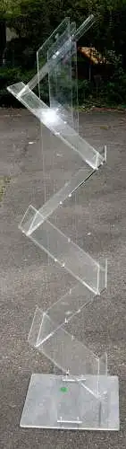 Möbel, Displayständer,Verkaufsständer,Acryl,ev. f.Zeitschriften oder Bilder,2010