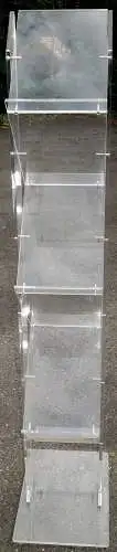 Möbel, Displayständer,Verkaufsständer,Acryl,ev. f.Zeitschriften oder Bilder,2010