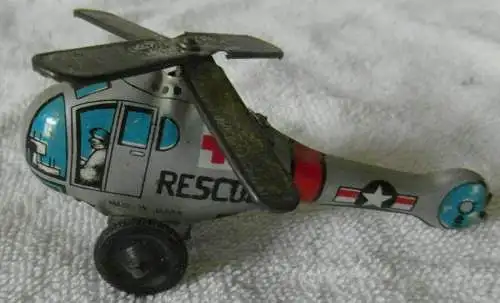 Blechspielzeug Rettungshubschrauber 
