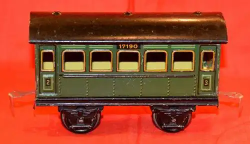 Märklin,17190 Personenwagen, sogn.Donnerbüchse,Spur 0,30er Jahre