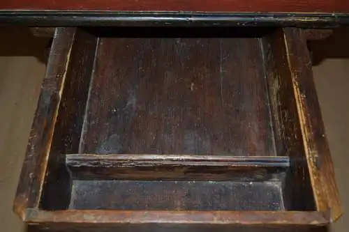 Möbel, Jogltisch,Bauerntisch, Weichholz,18. Jhdt.