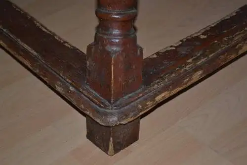 Möbel, Jogltisch,Bauerntisch, Weichholz,18. Jhdt.
