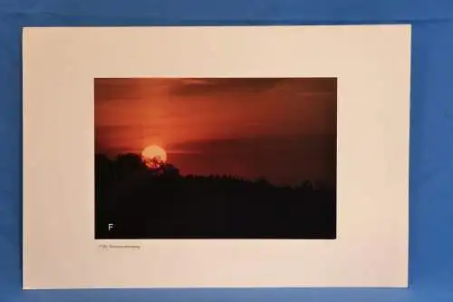 Fotografie,Sonnenuntergang in Niederbayern