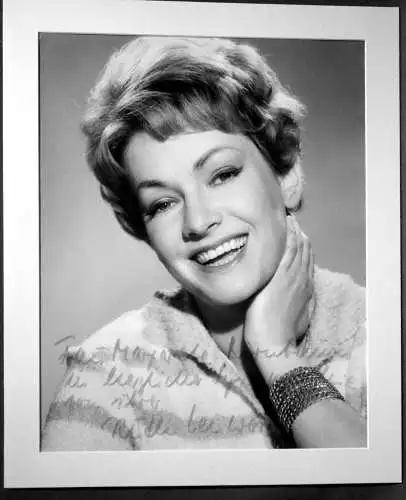 Fotografie, Ruth Leuwerik, deutsche Schauspielerin,mit sign. Widmung, im Passep.