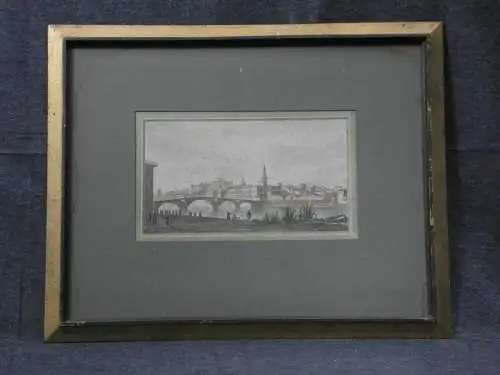 Kupferstich,koloriert,  Florenz, etwa 1670,gerahmt