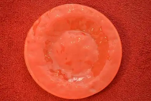 Teller, Glasteller, gewellt, Izabel Lam,  28,5 cm Durchmesser, 5 Stück