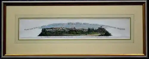 Kupferstich,koloriert, München mit sehenswerten Gebäuden, gest.1833, C. Schleich