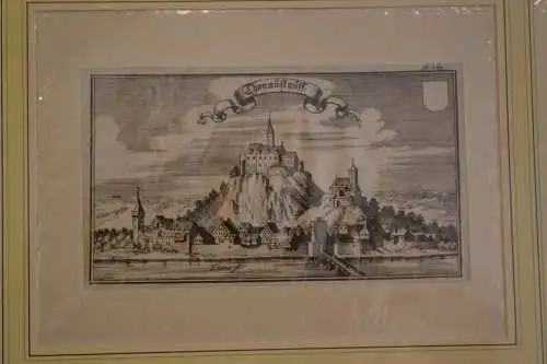 Kupferstich,17.Jhdt.,Michael Wening,Donaustauff