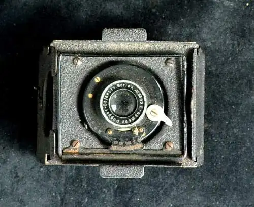 Kamera Ernemann Mignon - Faltkamera (Gate Federbein) 6,5 x 9,5 x 2,5 cm,1915