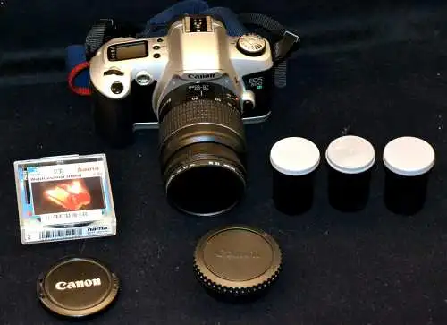Kamera Canon EOS 500,Spiegelreflexkamera, Obj. Zoom Lens 28-80mm,mit Tasche