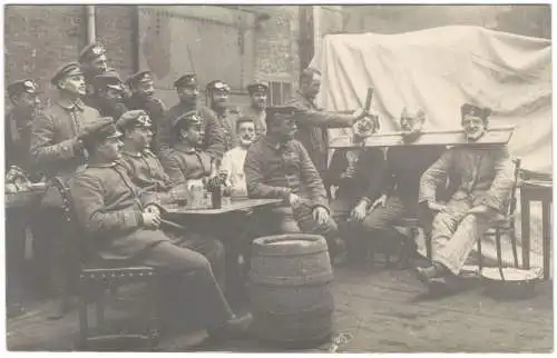 Photographie 1. Weltkrieg: Truppenbetreuung