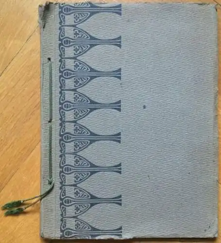 Altes Jugendstil-Photoalbum mit 24 Originalphotographien aus Bali um 1905