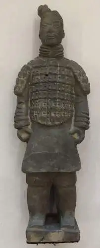 Terrakotta-Armee von Xian - Fünf Figuren als Kopien der in Original-Schachtel