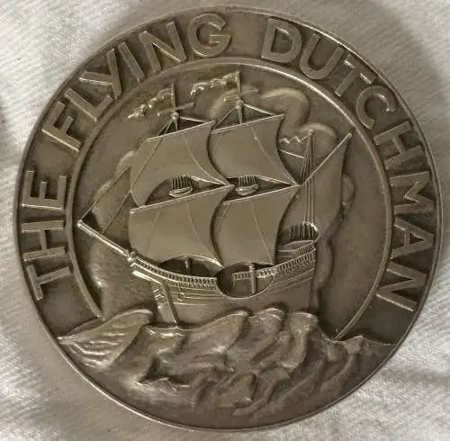 2.Preis Segeln, FD,  Klasse FLYING DUTCHMAN WM 1963 in TUTZING, 147gr Silber