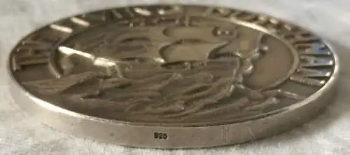 2.Preis Segeln, FD,  Klasse FLYING DUTCHMAN WM 1963 in TUTZING, 147gr Silber