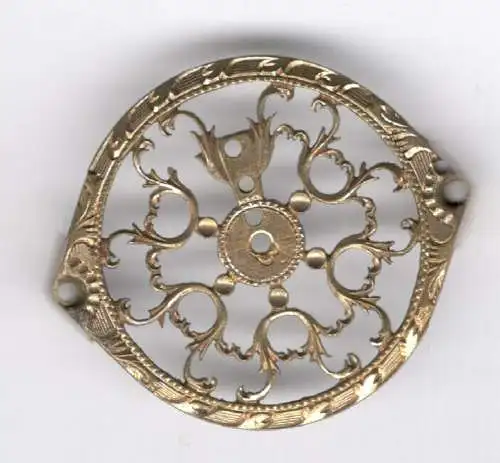 Brücke aus Uhrwerk einer alten Taschenuhr (Spindeluhr)