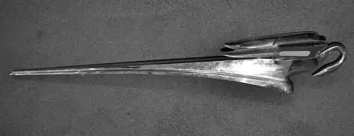 Kühlerfigur,Car Mascot,Packard, wohl 1953/4, Chrom