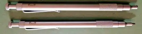 Schreibset aus Kugelschreiber und Metall-Bleistift, Zeitschrift "stern"