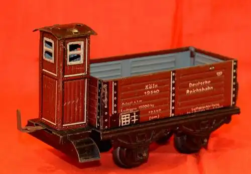 Karl Bub,19540,offener Güterwagen,Spur 0 'Köln-Serie' Deutsche Reichsbahn 1935