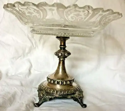Anbietschale 2. Hälfte des 20. Jhd., Silber