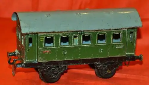 Personenwagen,Fleischmann GFN  400,Spur 0,  Gebrauchsspuren